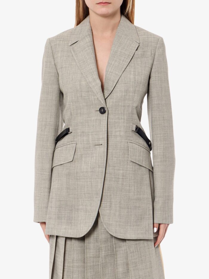 DURAZZI MILANO Tailored Virgin Wool Blazer