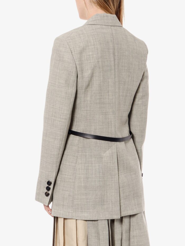 DURAZZI MILANO Tailored Virgin Wool Blazer