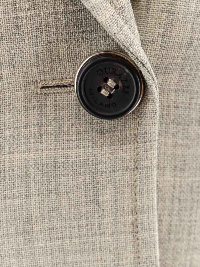 DURAZZI MILANO Tailored Virgin Wool Blazer