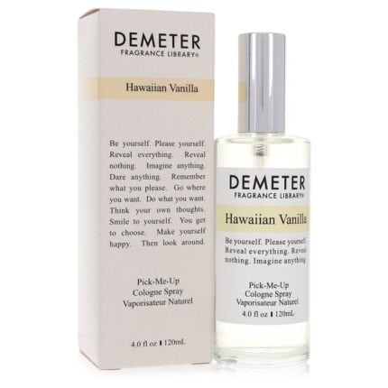 Demeter Hawaiian Vanilla By Demeter - Cologne Spray 4 Oz