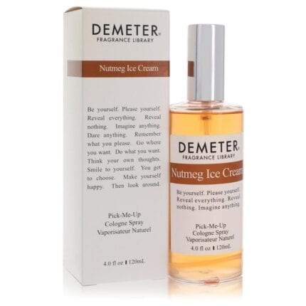 Demeter Nutmeg Ice Cream By Demeter - Cologne Spray 4 Oz