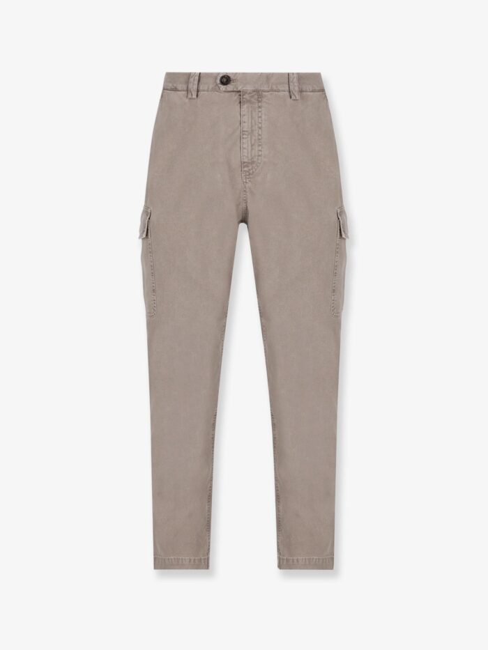 brunello cucinelli dyed cotton trousers Brunello Cucinelli Dyed Cotton Trousers