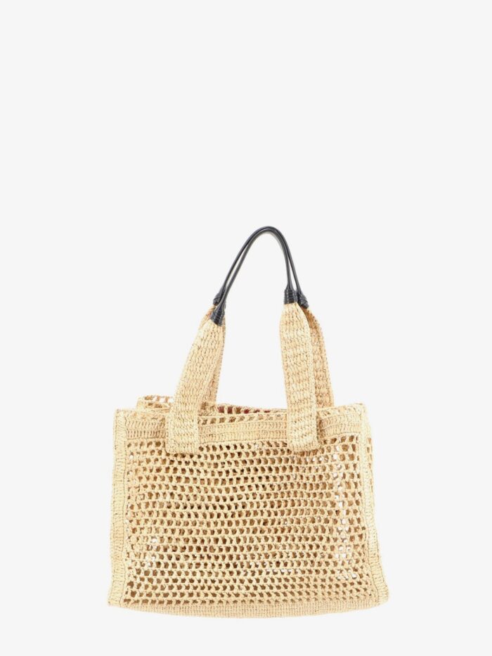 Chloe' East-west Summer Banana Raffia Shoulder Bag