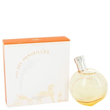 Eau Des Merveilles By Hermes - Eau De Toilette Spray 1.6 Oz