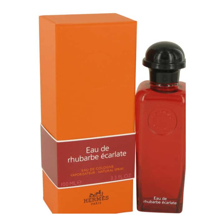 Eau De Rhubarbe Ecarlate By Hermes - Eau De Cologne Spray 3.3 Oz