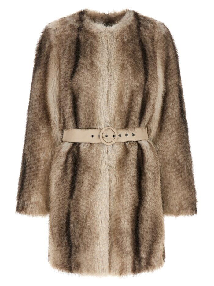 TWIN SET Eco-fur Coat