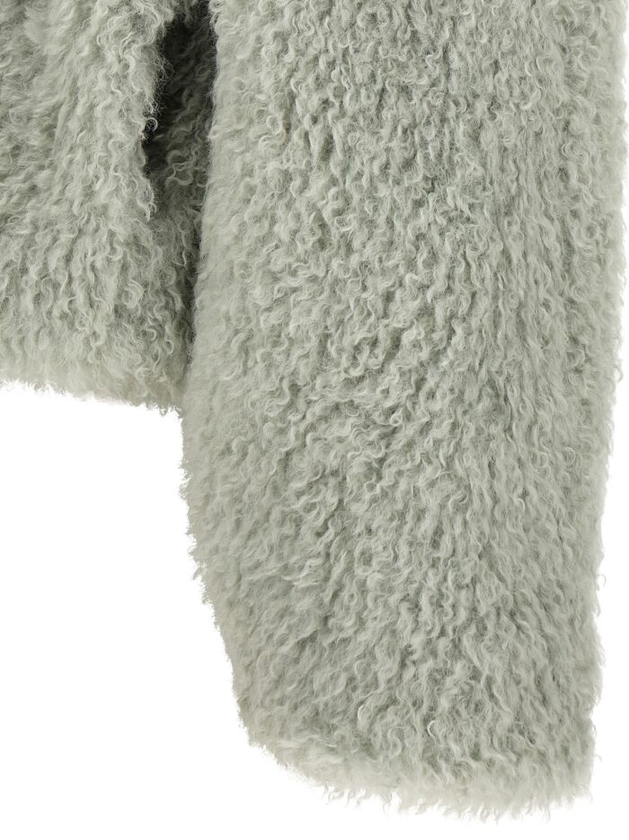 VINCE Eco-fur Crop Jacket
