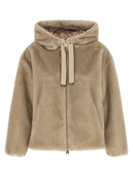Herno Eco Fur Hooded