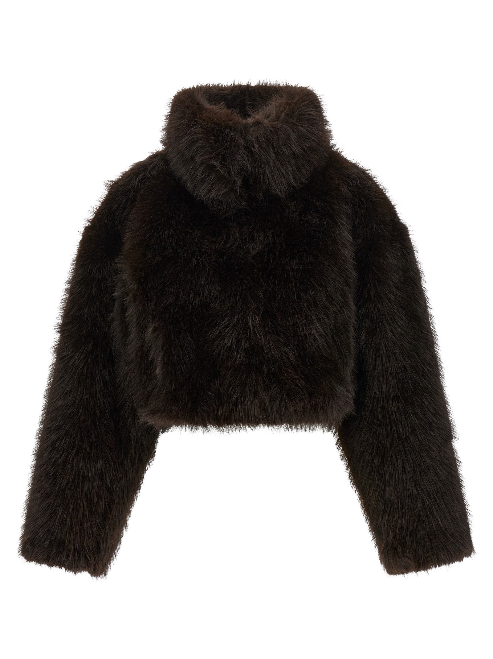 ROTATE BIRGER CHRISTENSEN Eco-fur Short Jacket