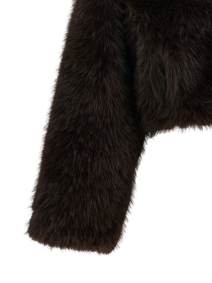 ROTATE BIRGER CHRISTENSEN Eco-fur Short Jacket