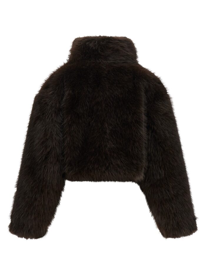 ROTATE BIRGER CHRISTENSEN Eco-fur Short Jacket