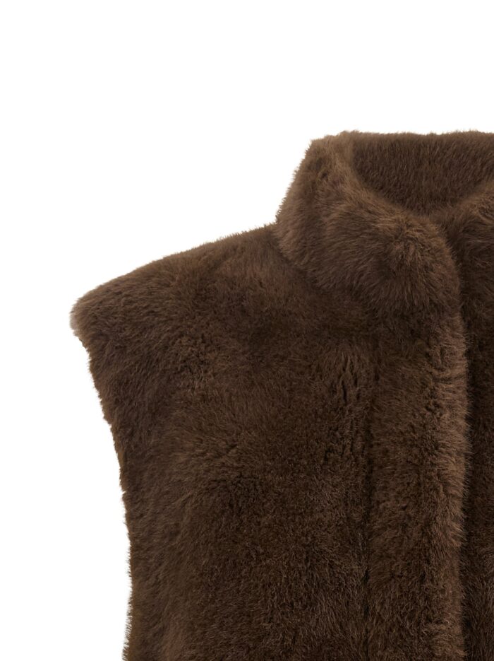 LOU ANDREA Eco-fur Vest