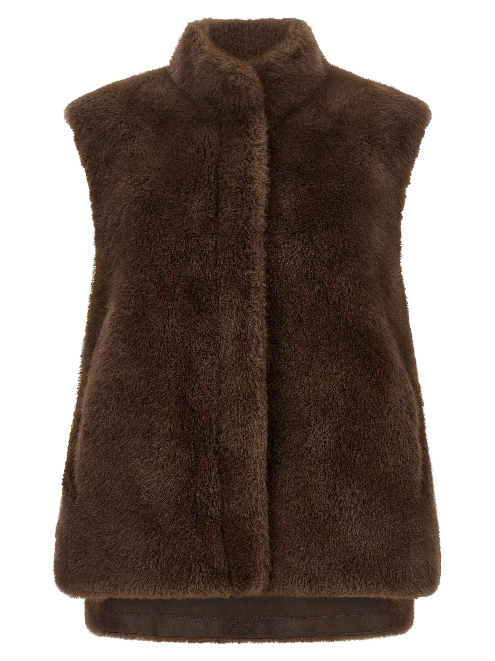 LOU ANDREA Eco-fur Vest
