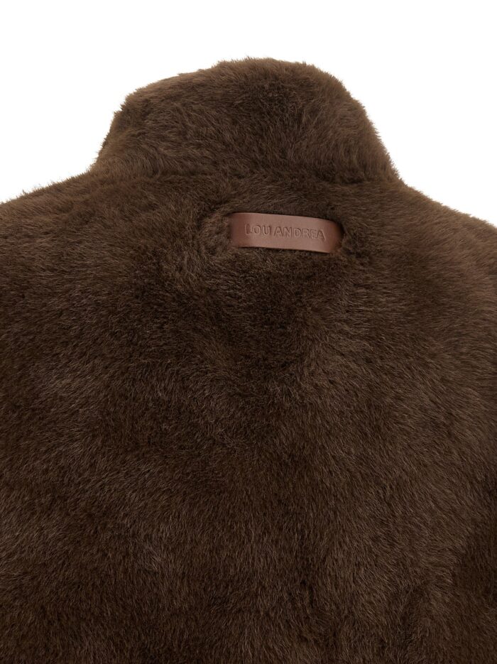 LOU ANDREA Eco-fur Vest