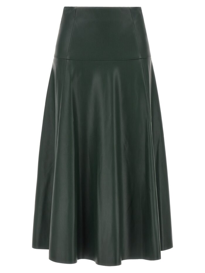 nude eco leather skirt NUDE Eco-leather Skirt