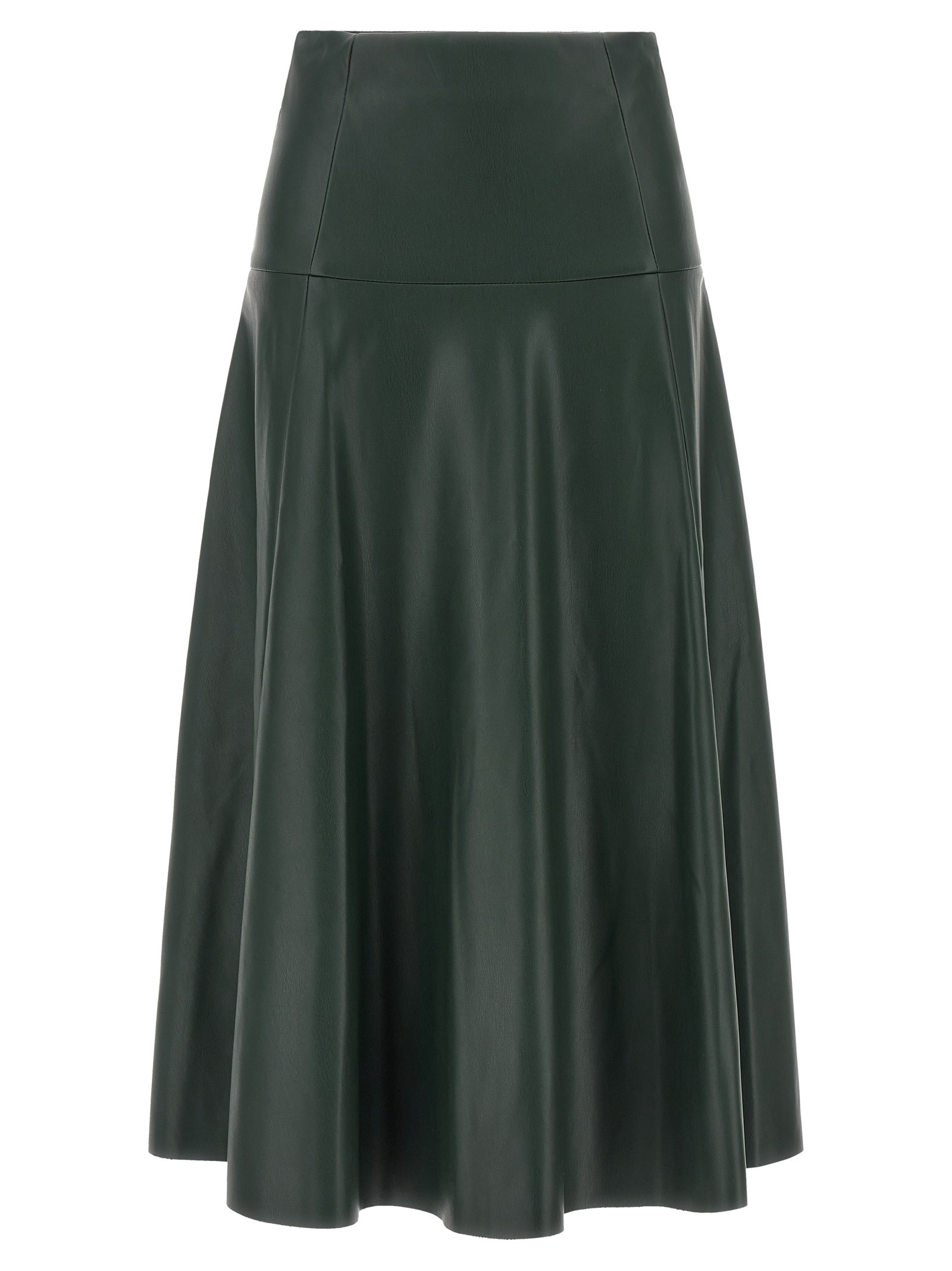 NUDE Eco-leather Skirt