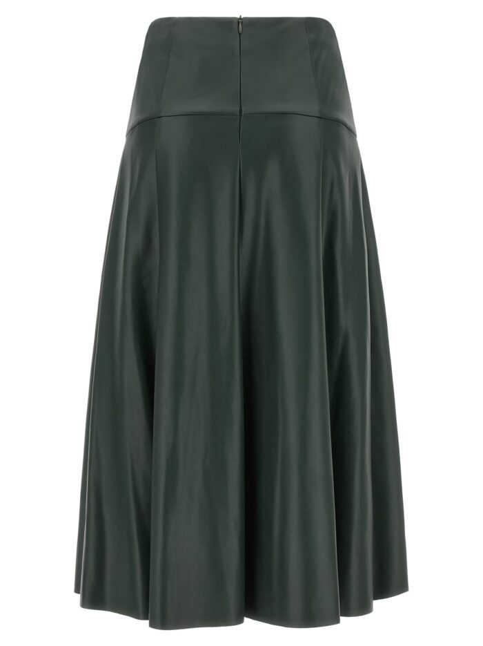 NUDE Eco-leather Skirt