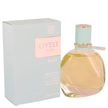 Eau De Lively Brazil By Parfums Lively - Eau De Toilette Spray 3.3 Oz