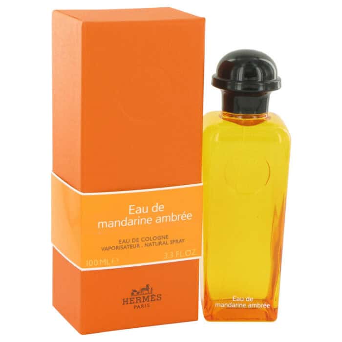 Eau De Mandarine Ambree By Hermes - Cologne Spray (Unisex) 3.3 Oz