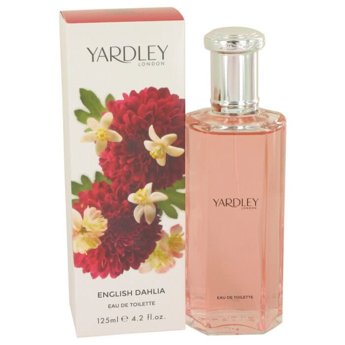 English Dahlia By Yardley London - Eau De Toilette Spray 4.2 Oz