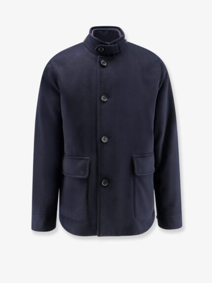 LORO PIANA Elan Cashmere Coat With Internal Vest