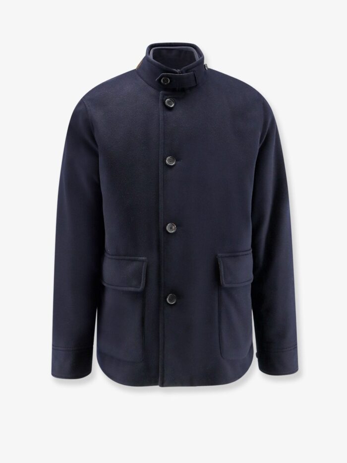 loro piana elan cashmere coat with internal vest LORO PIANA Elan Cashmere Coat With Internal Vest