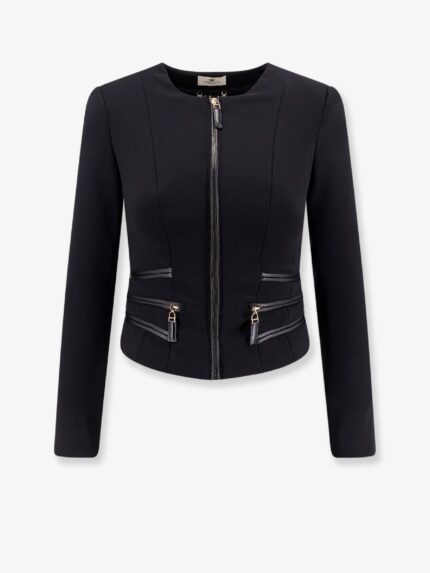 Elisabetta Franchi Blazer With Pockets And Zip
