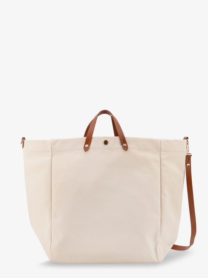 Elisabetta Franchi Canvas Shoulder Bag With Embossed Logo