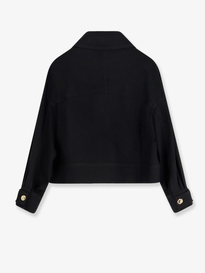 Elisabetta Franchi Cropped Viscose Jacket