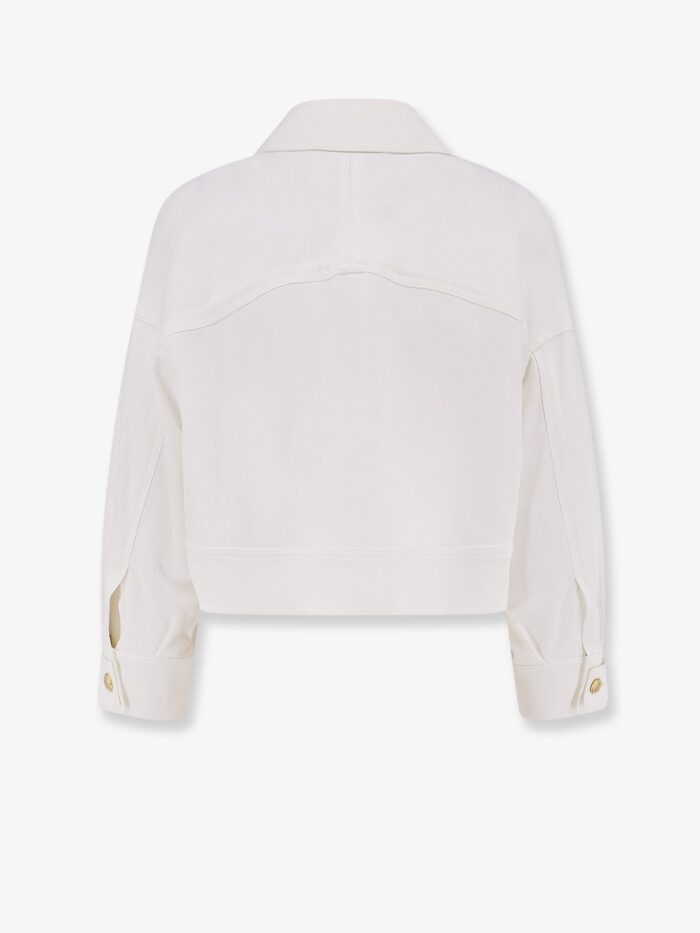Elisabetta Franchi Cropped Viscose Jacket