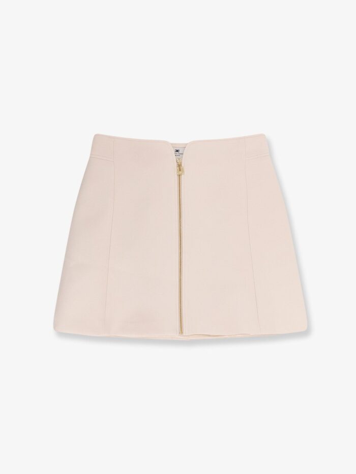 Elisabetta Franchi Daily Mini Skirt With Zip