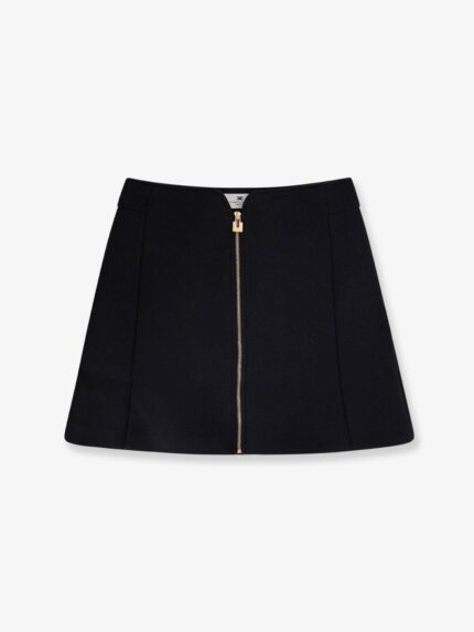 Elisabetta Franchi Daily Mini Skirt With Zip