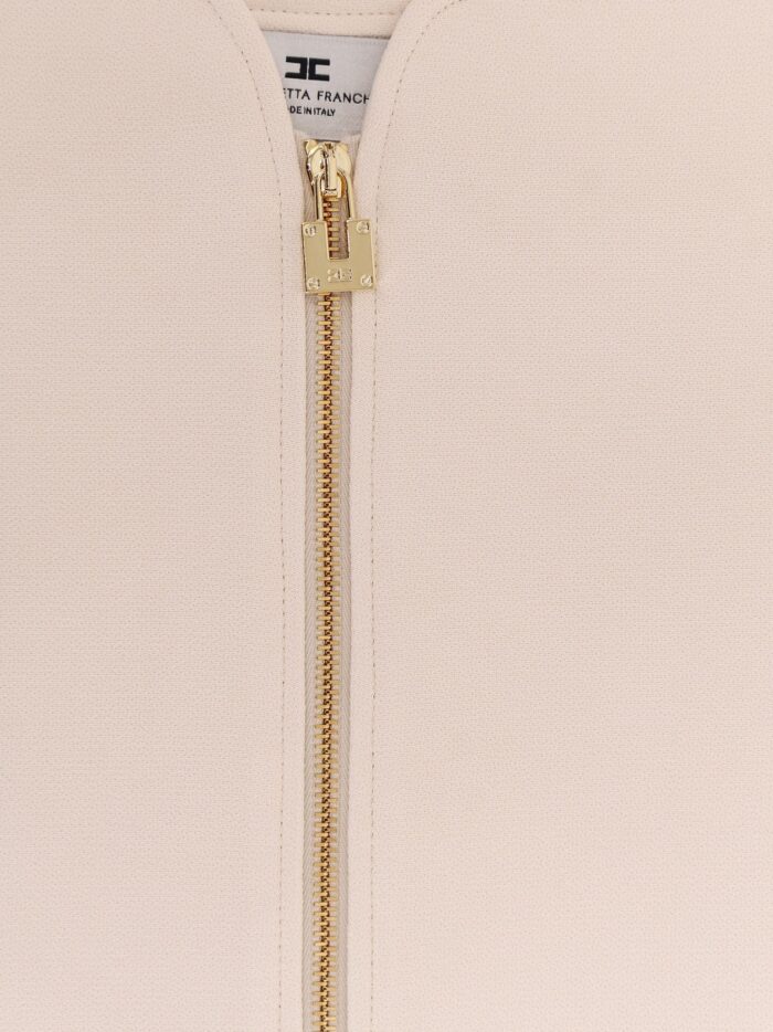 Elisabetta Franchi Daily Mini Skirt With Zip