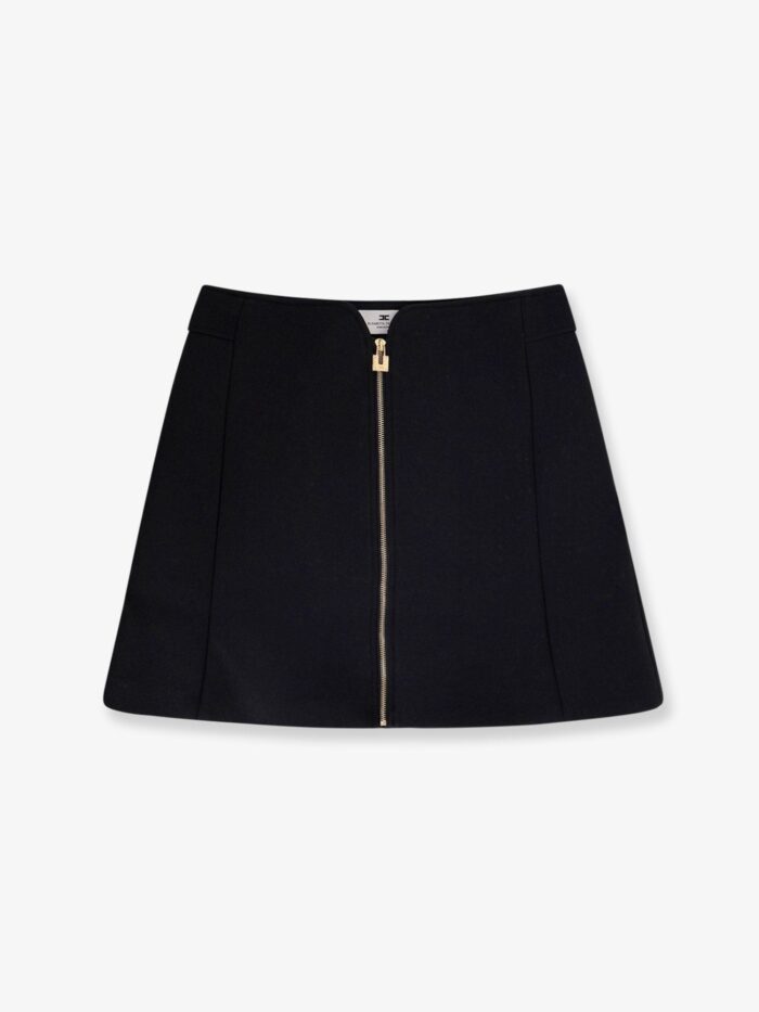 Elisabetta Franchi Daily Mini Skirt With Zip
