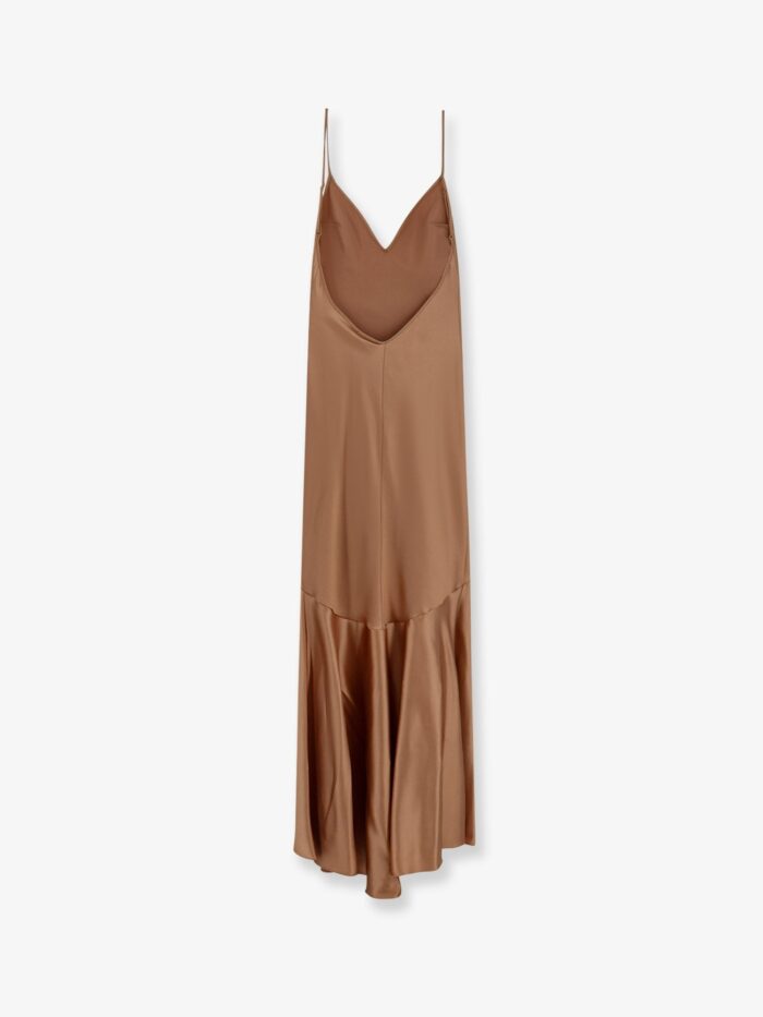 Elisabetta Franchi Daily Satin Long Dress
