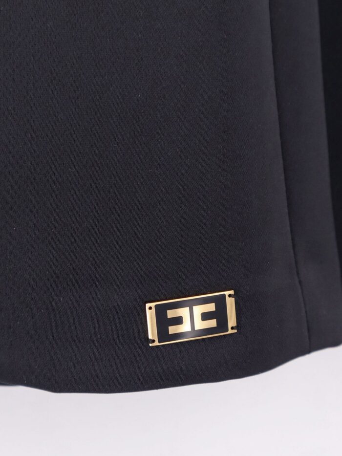 Elisabetta Franchi Daily Satin Mini Dress