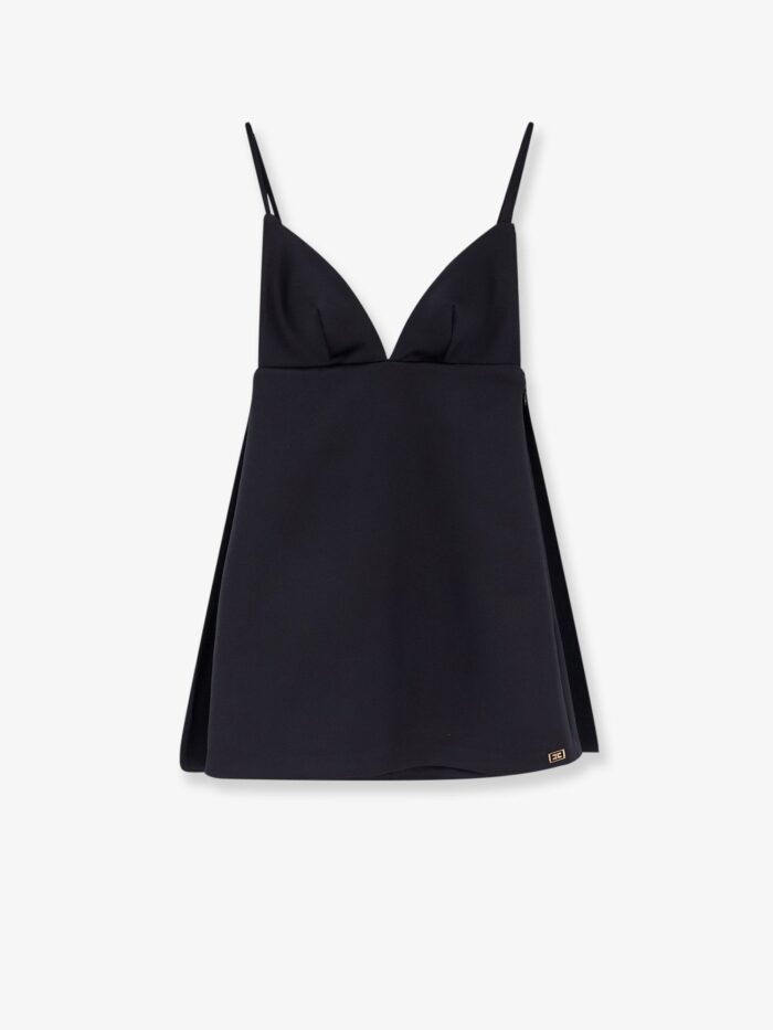 Elisabetta Franchi Daily Satin Mini Dress