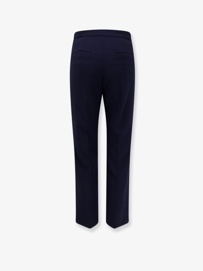 Elisabetta Franchi Essentials Rtrousers With Monogram Detail
