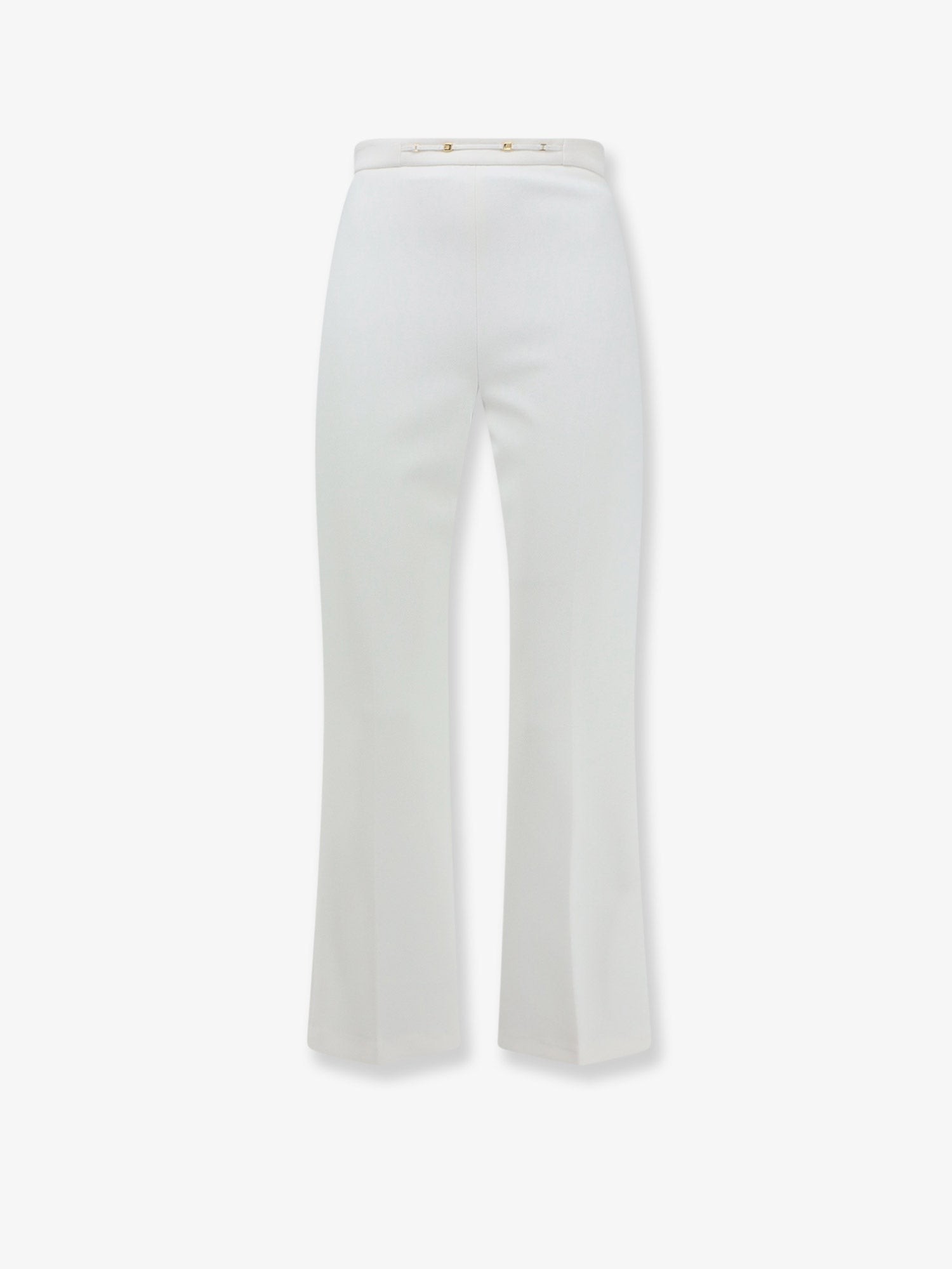Elisabetta Franchi Essentials Trousers With Monogram Detail