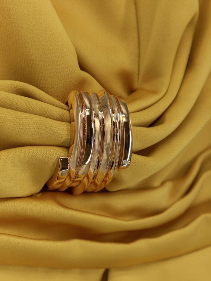 Elisabetta Franchi Events Satin Mini Dress