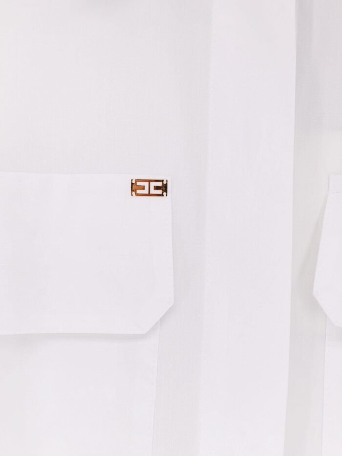 Elisabetta Franchi Kemeja Cotton Shirt