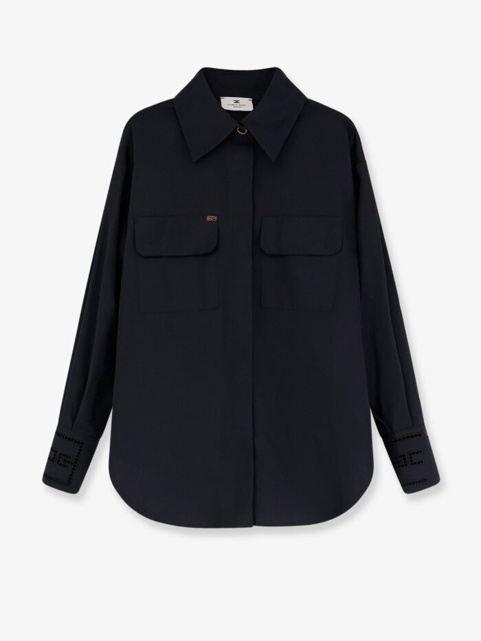 Elisabetta Franchi Kemeja Cotton Shirt