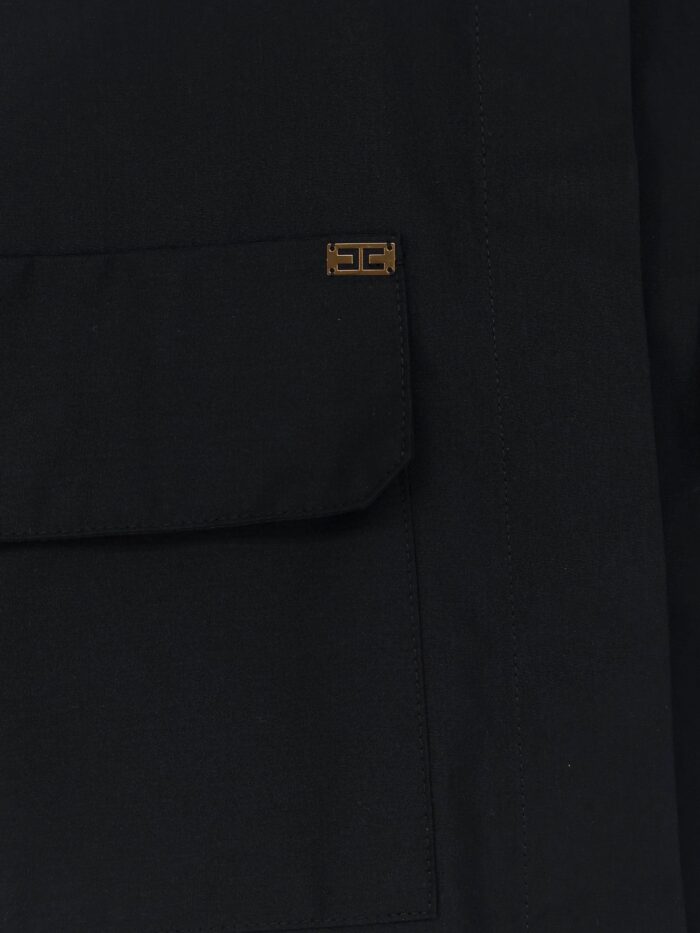 Elisabetta Franchi Kemeja Cotton Shirt