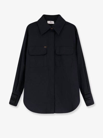 Elisabetta Franchi Kemeja Cotton Shirt
