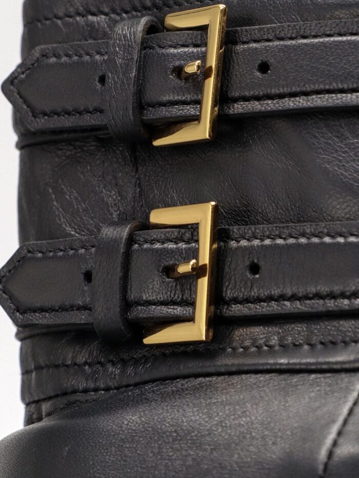 Elisabetta Franchi Leather Skirt