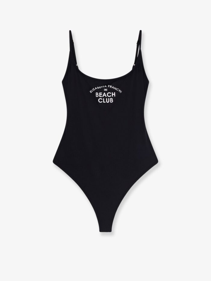 Elisabetta Franchi One-piece Swimsuit With Logo Print