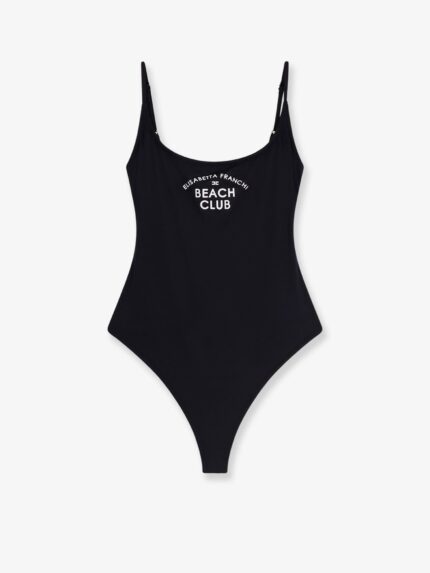 Elisabetta Franchi One-piece Swimsuit With Logo Print