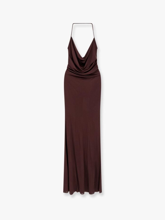 Elisabetta Franchi Red Carpet Jersey Dress