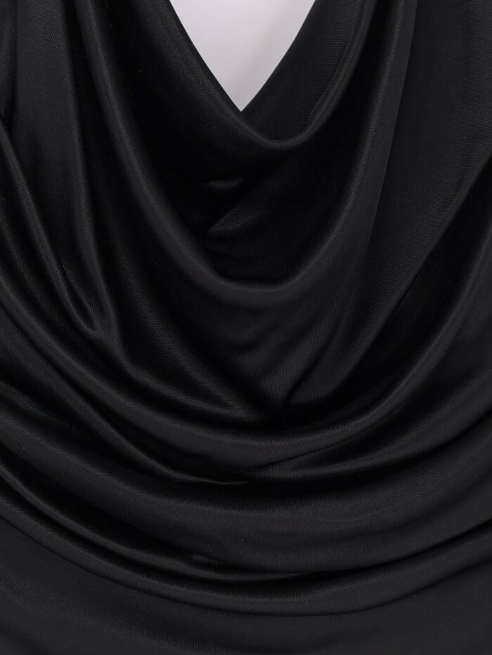 Elisabetta Franchi Red Carpet Jersey Dress