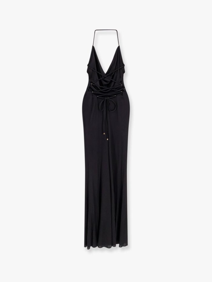 Elisabetta Franchi Red Carpet Jersey Dress